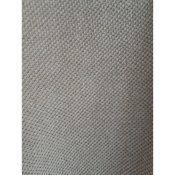 Vtg Tommy Bahama Quarter Zip Comfy Winter Textured Dad Sz XL Polo Sweater Khaki - Picture 8 of 9